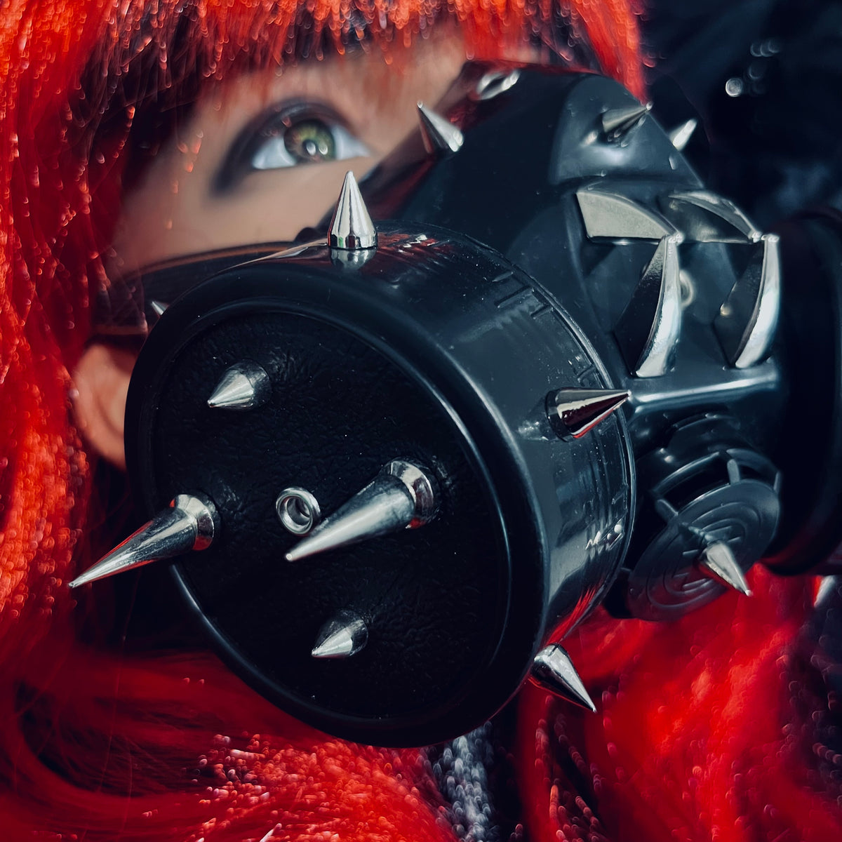 Cerci Asteroid Cybergoth Gas Mask