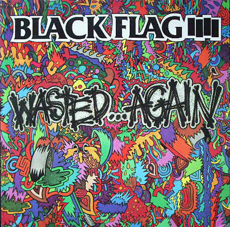 BLACK FLAG: Wasted Again Vinyl LP