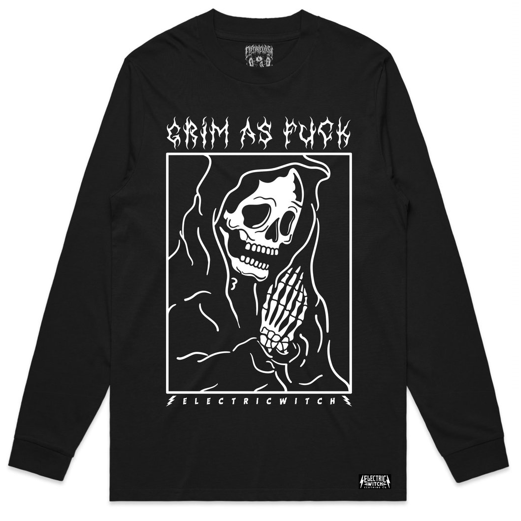 Grim AF! Long Sleeve Tee