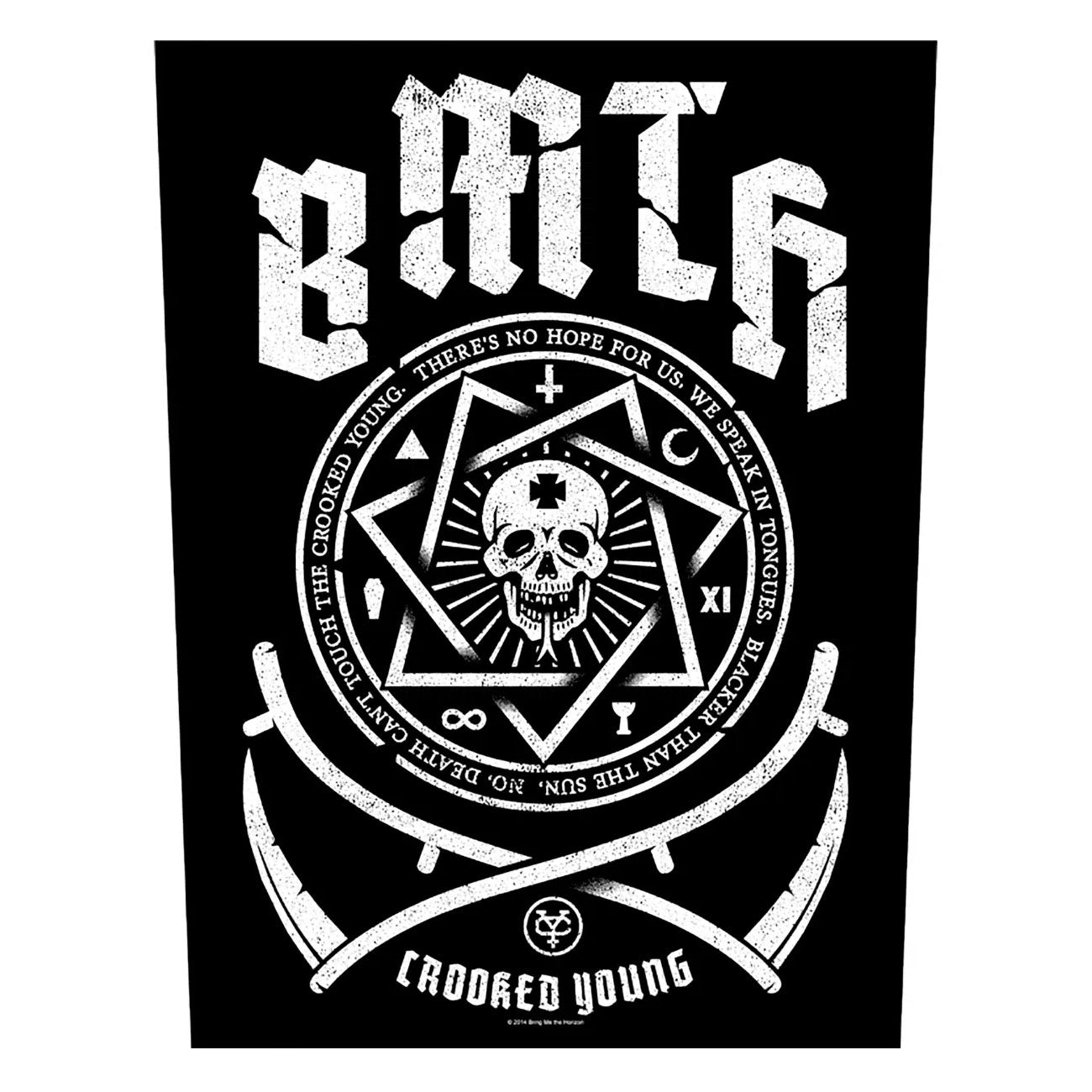 BRING ME THE HORIZON (BMTH) Crooked Young Backpatch
