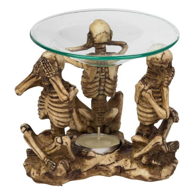 Eternal Secrets Skeleton Oil Burner
