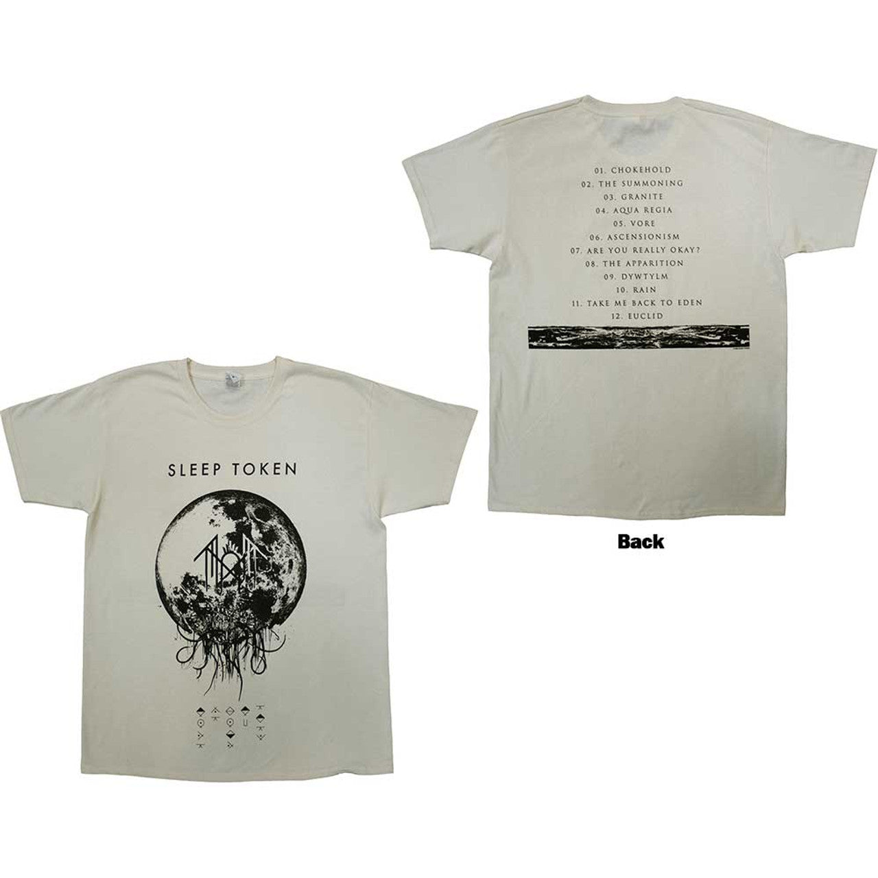 SLEEP TOKEN Take Me Back To Eden Tee (Backprint)