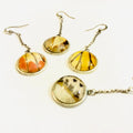 Butterfly Wing Pendant earrings