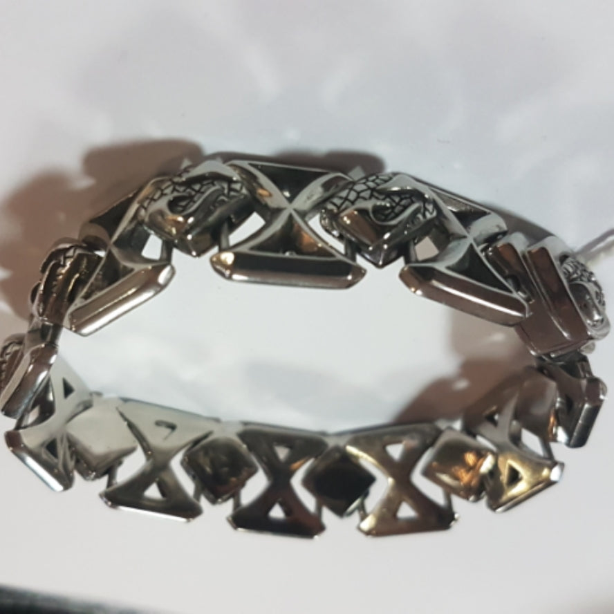 Flaming Warning Bracelet