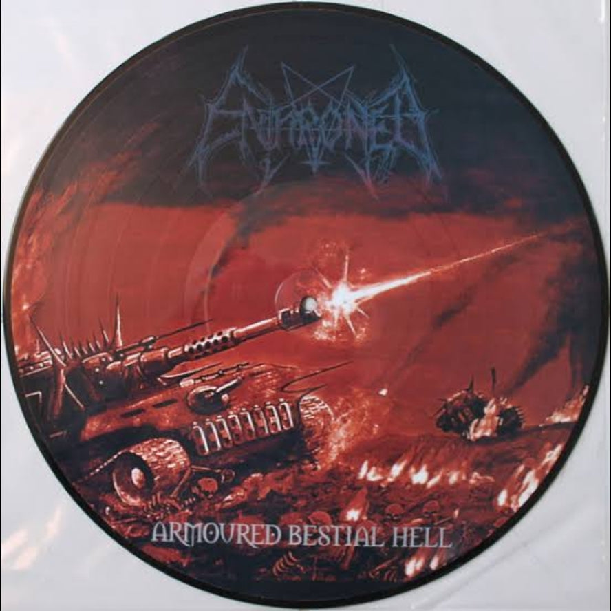 ENTHRONED Armoured Bestial Hell Vinyl Picture Disk (2001)