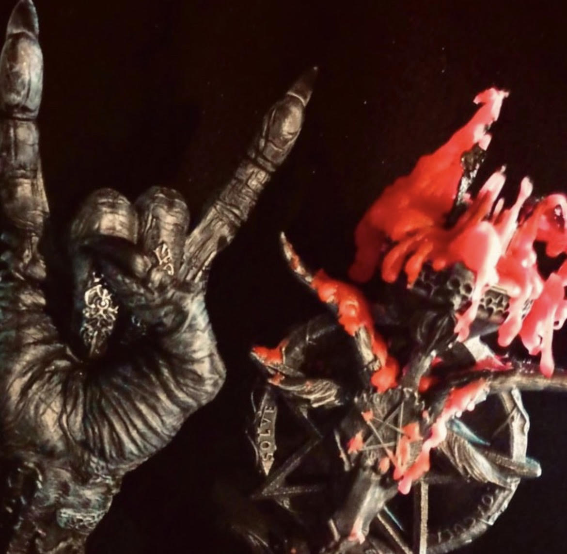 Light of Baphomet Candle Holder