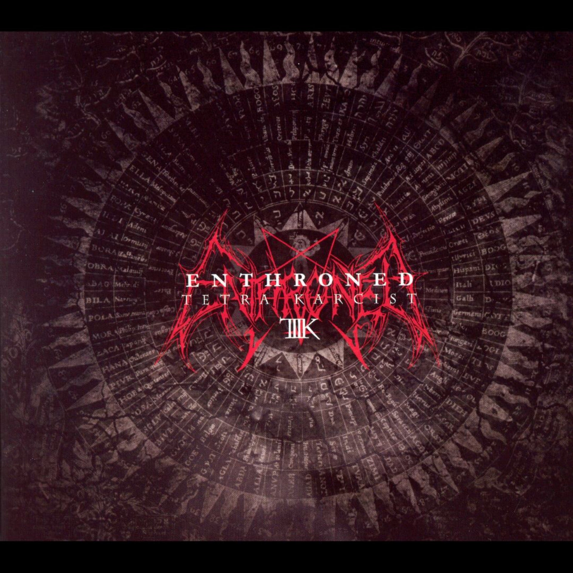 ENTHRONED Tetra Karcist CD (2007)