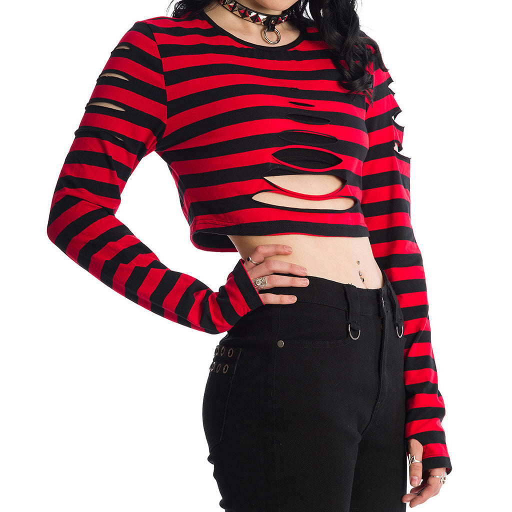 Chantrea Blood Stripe Top