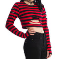 Chantrea Blood Stripe Top