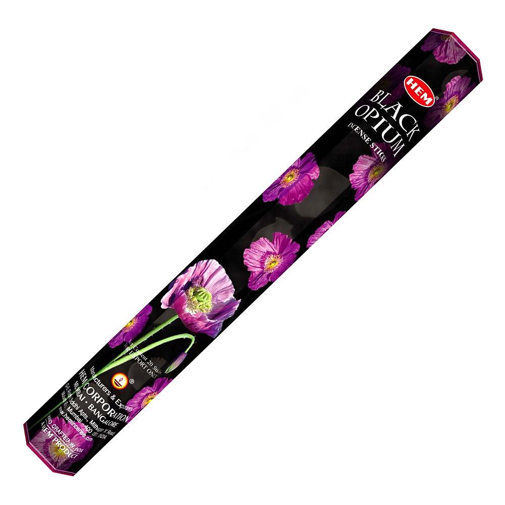 Black Opium Incense Sticks Small Pack