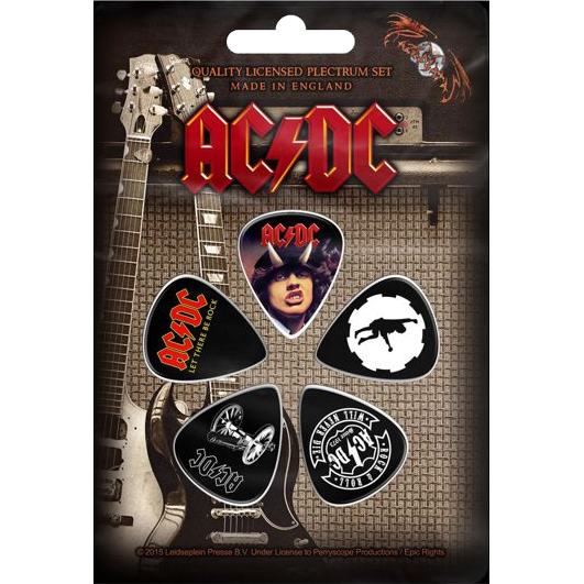 AC/DC Guitar Plectrum Pack