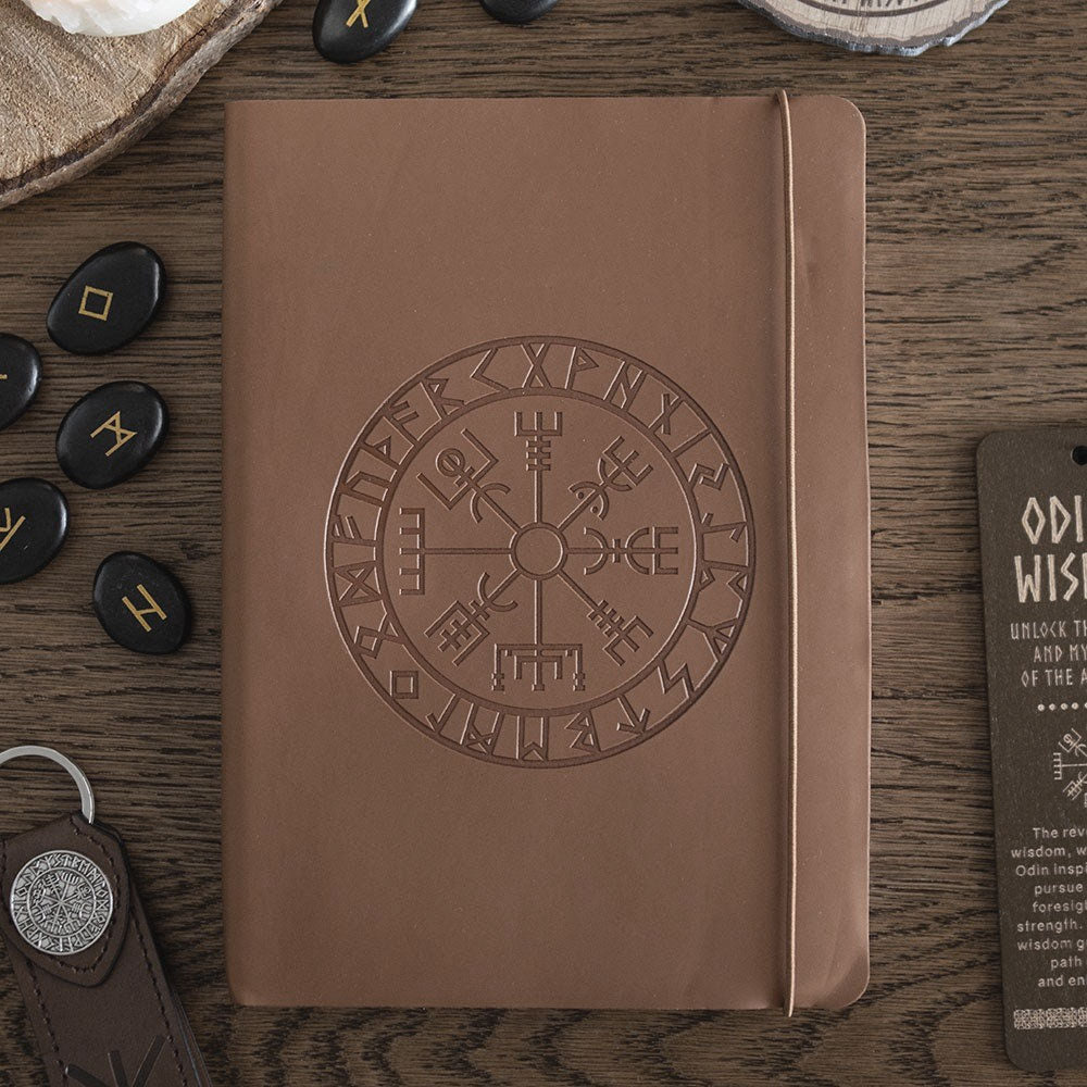 Wayfinder Faux Leather Journal with Pen
