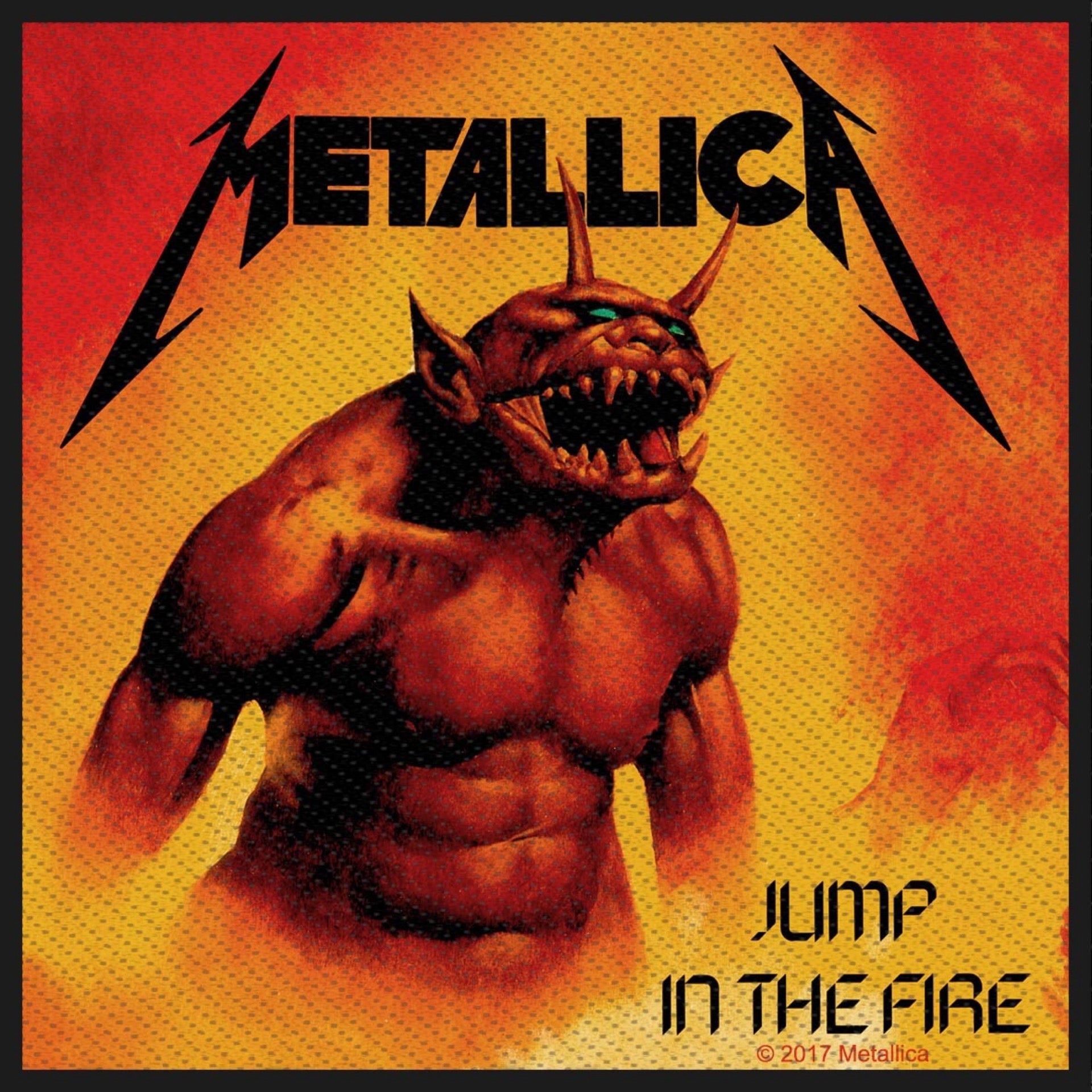 METALLICA Jump In The Fire Patch