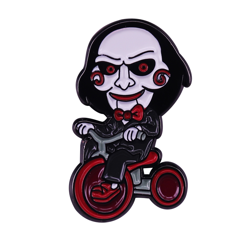 Billy - Saw Horror Movie Enamel Pin