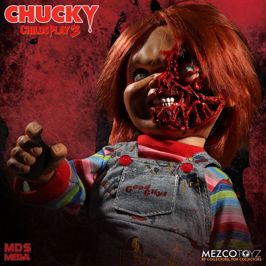 Child's Play 3 - Chucky 15" Talking Action Figure - Pizza Face