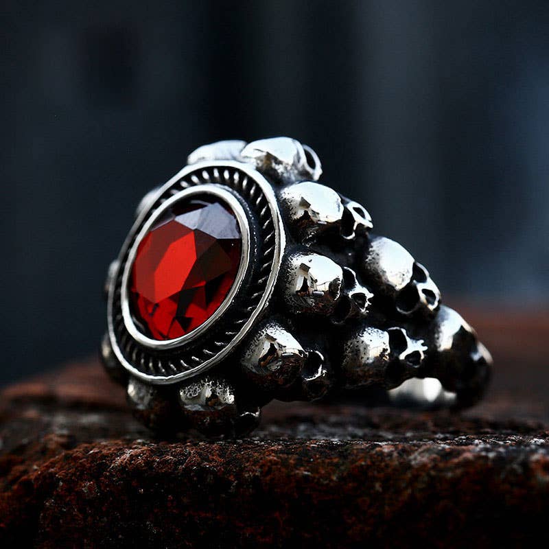 Blood Oath Skull Ring