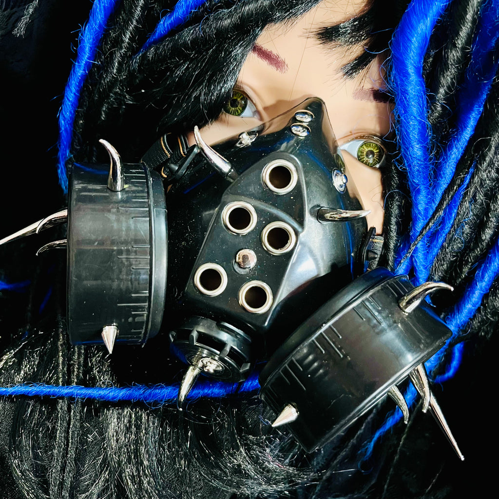 Asteroid Dread Cybergoth Gas Mask