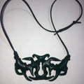 Dianoga Moulded Leather Necklace