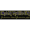 IRON MAIDEN  Seventh Son Logo Strip Patch