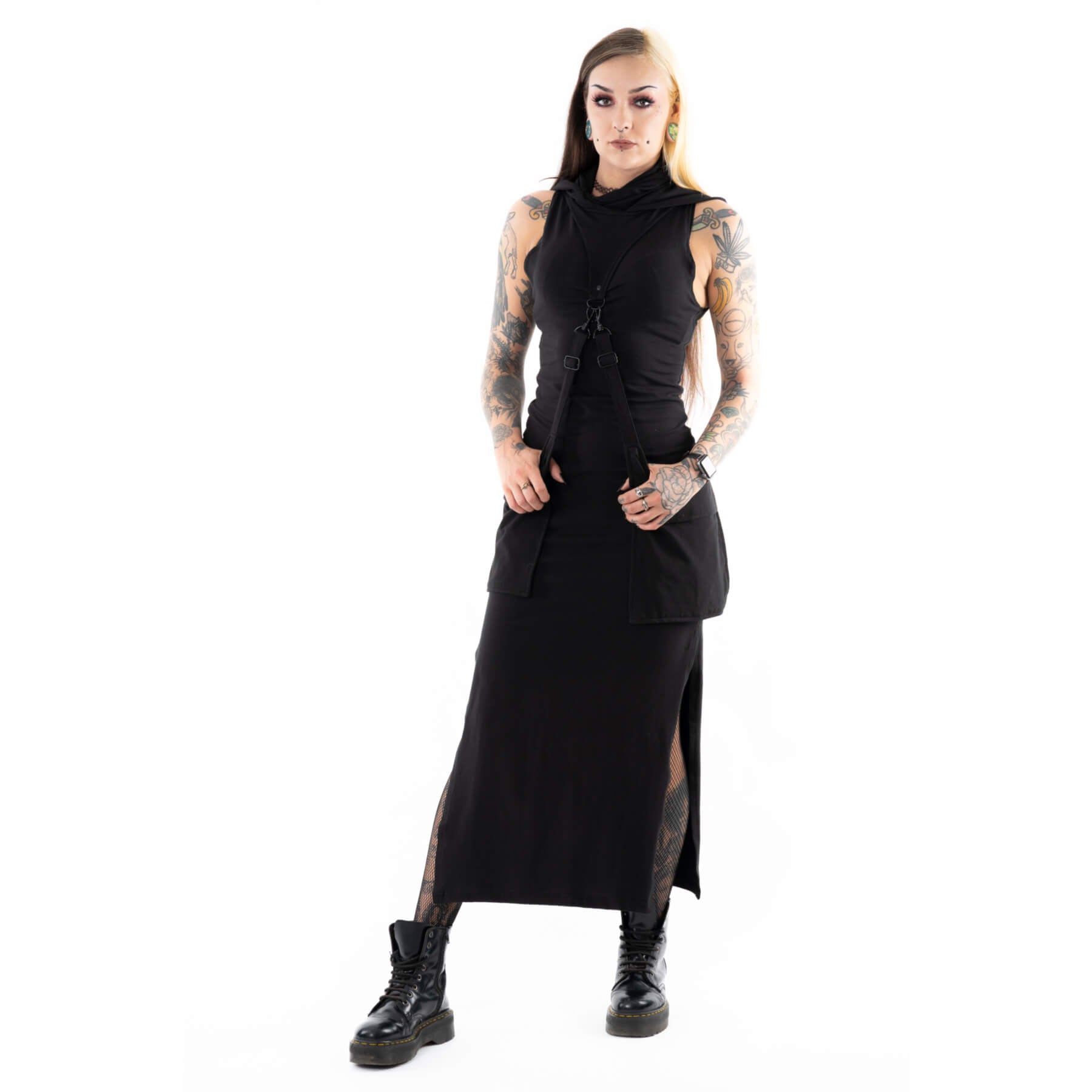 Helia Hooded Dress
