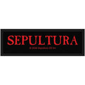 SEPULTURA Standard Logo Strip Patch