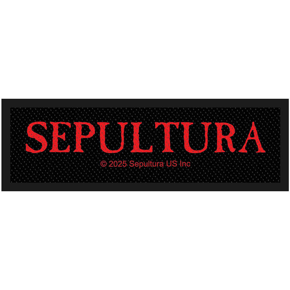 SEPULTURA Standard Logo Strip Patch
