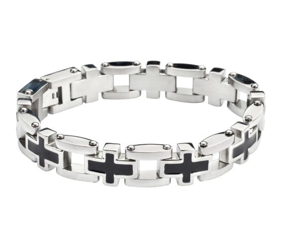 Cross Bracelet Stainless Steel