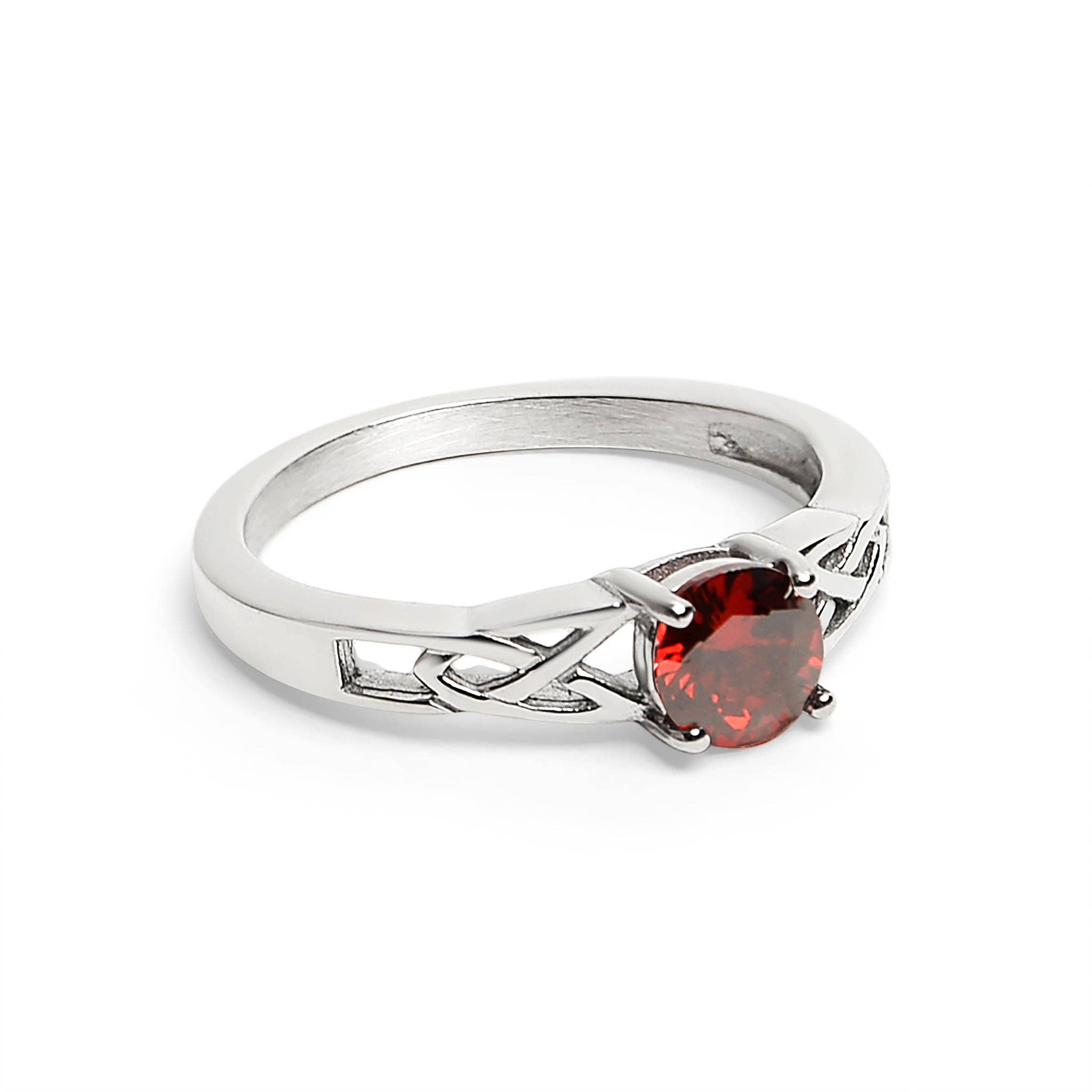 Bloods Stone Celtic Ring