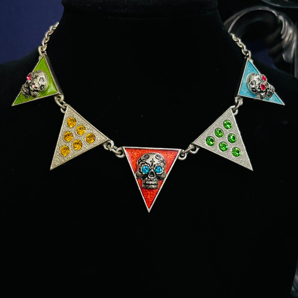 U17 Alchemy Tri Rocker Necklace