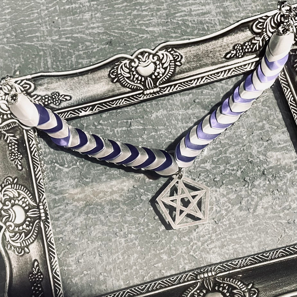 Draco's Midnight Witch Scale Collar