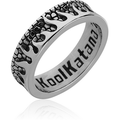 Flame Coal Ring Stainless Steel
