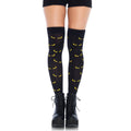 Haunted Spooky Eyes Thigh Highs
