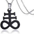 Leviathan Cross Symbol Necklace