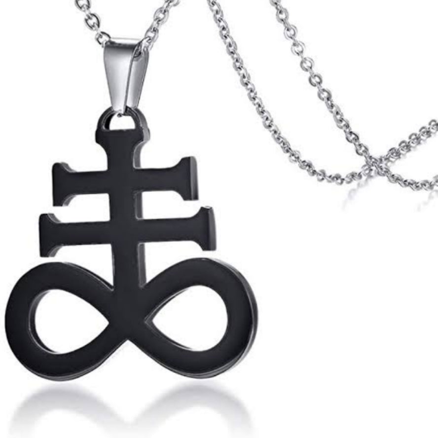 Leviathan Cross Symbol Necklace