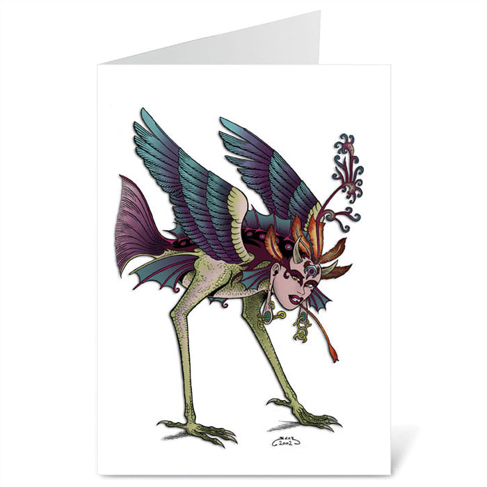 Hybrid Harpy - Blank Card