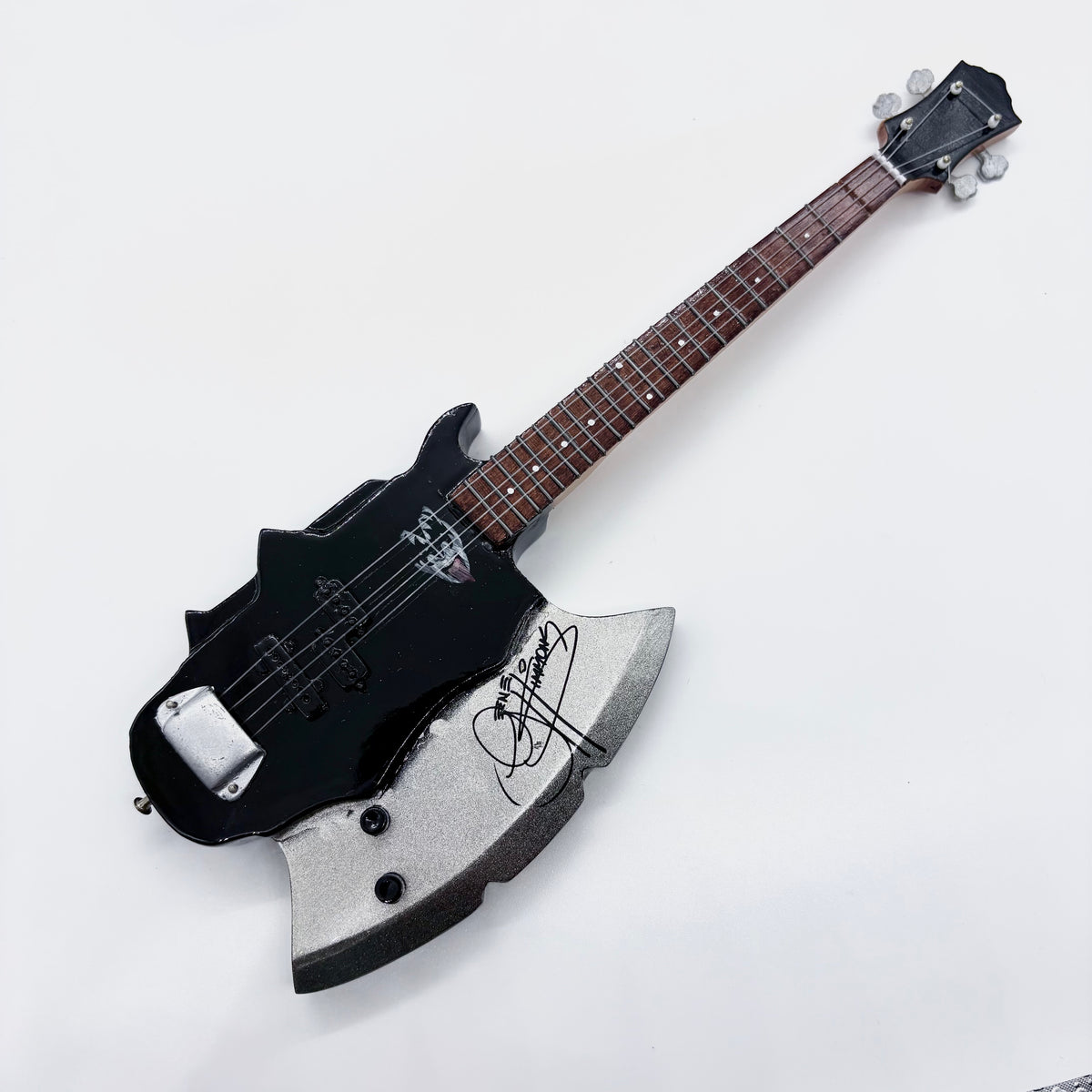 KISS Demons Mini Axe Replica Bass Guitar