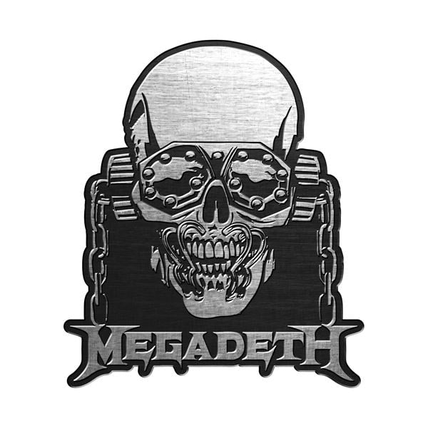 MEGADETH Vic Rattlehead Metal Pin