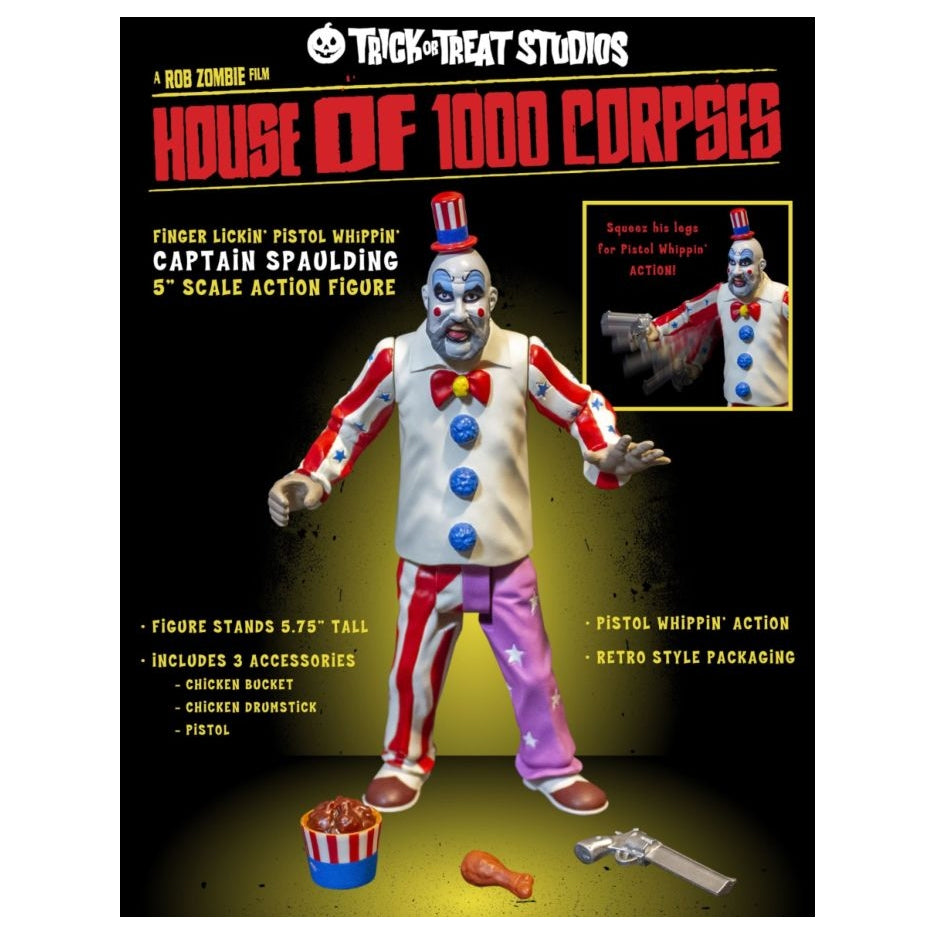 House of 1000 Corpses - Capt. Spaulding 5" Figure