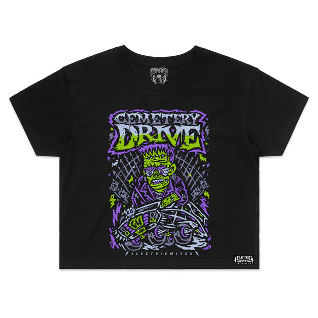 Cemetery Drive Crop Top