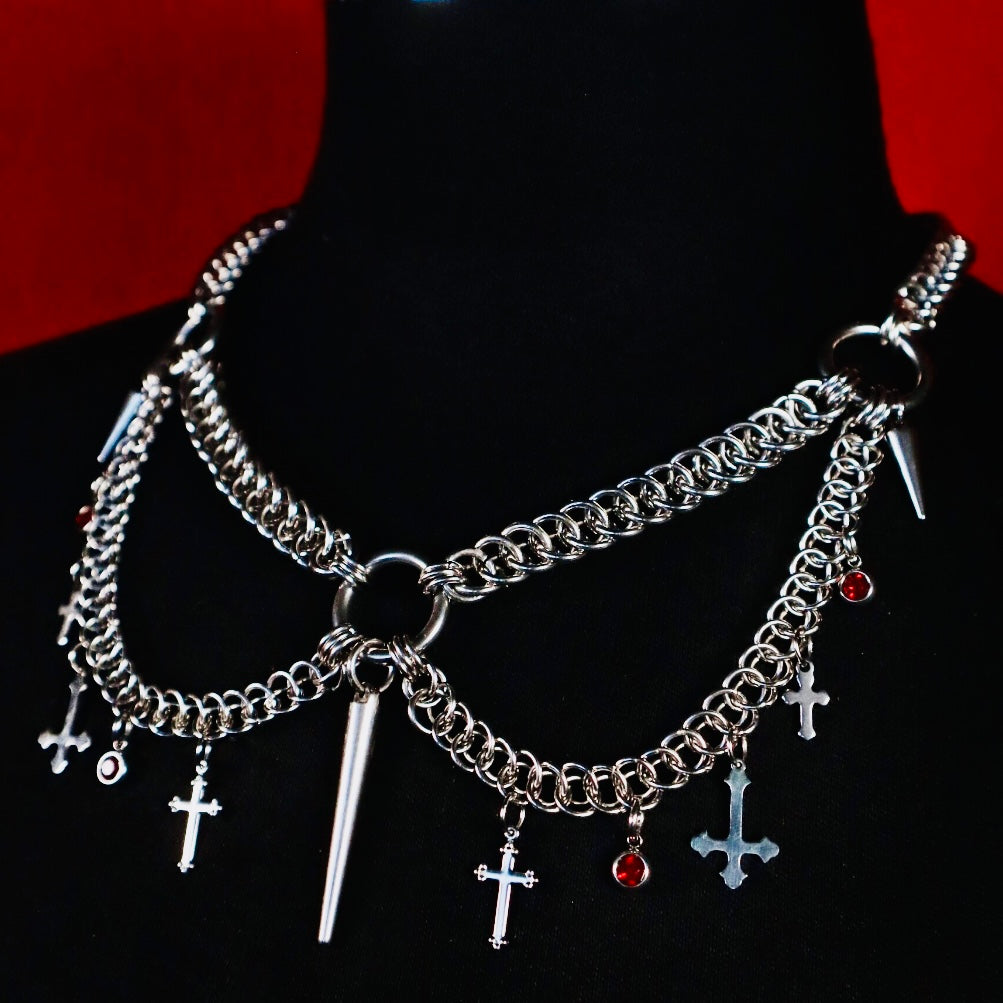 Nosferatu Chainmaille Necklace