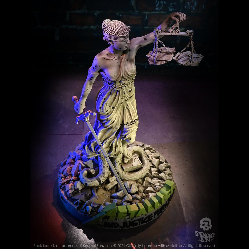 METALLICA - Lady Justice Rock Iconz Statue
