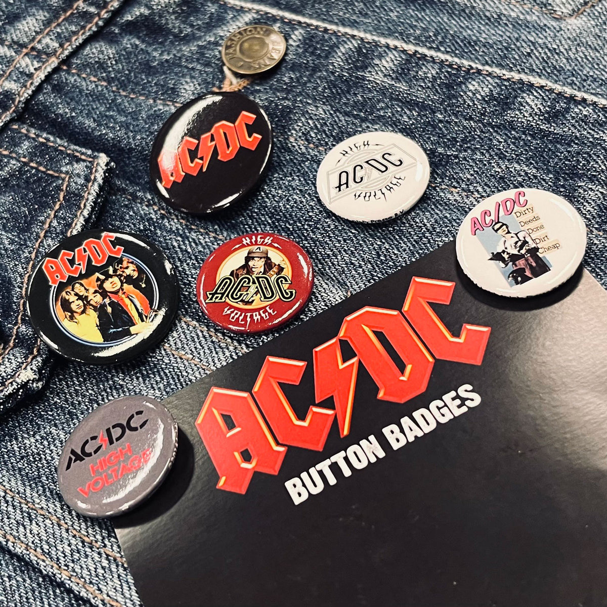 Badge Pack - AC/DC