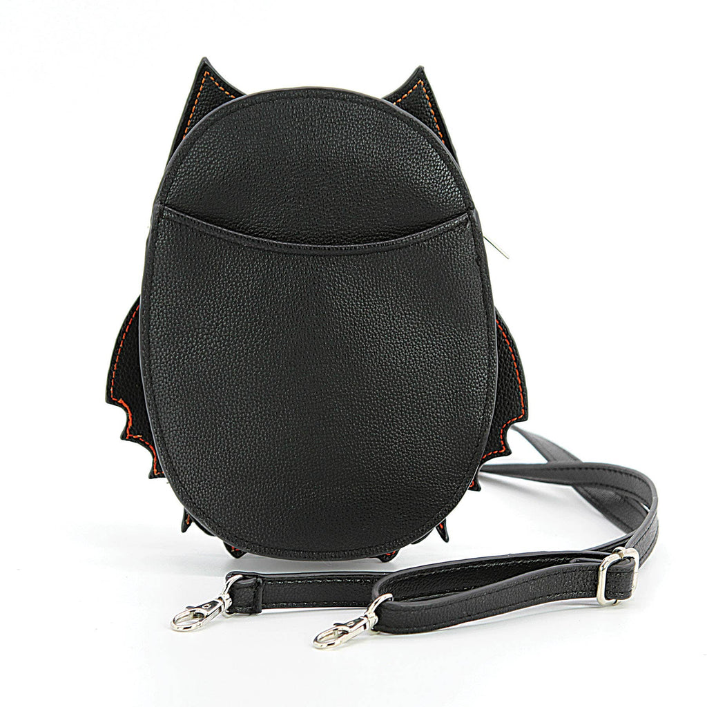 Skeleton Bat Glow in the Dark Shoulder Bag