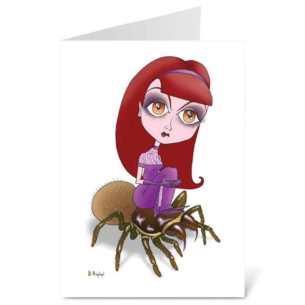 Spiderella - Blank Card