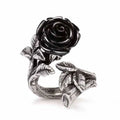 Wild Black Rose Ring