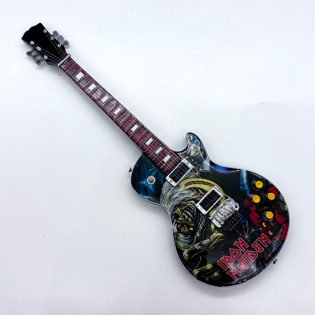 IRON MAIDEN Number of the Beast Mini Replica Guitar