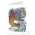 Dragon Fish - Blank Card