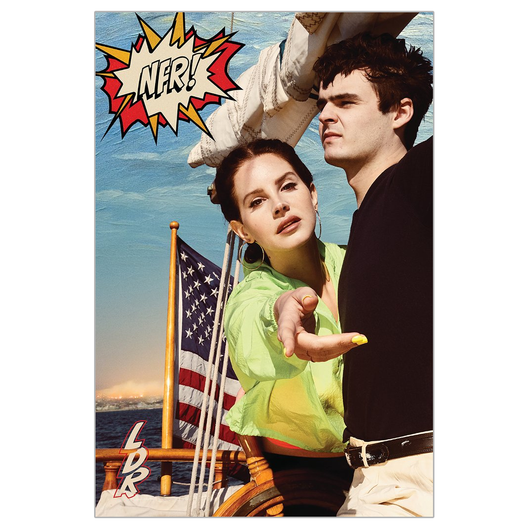 Lana Del Rey Norman F## Rockwell NFR Album Cover Poster 229