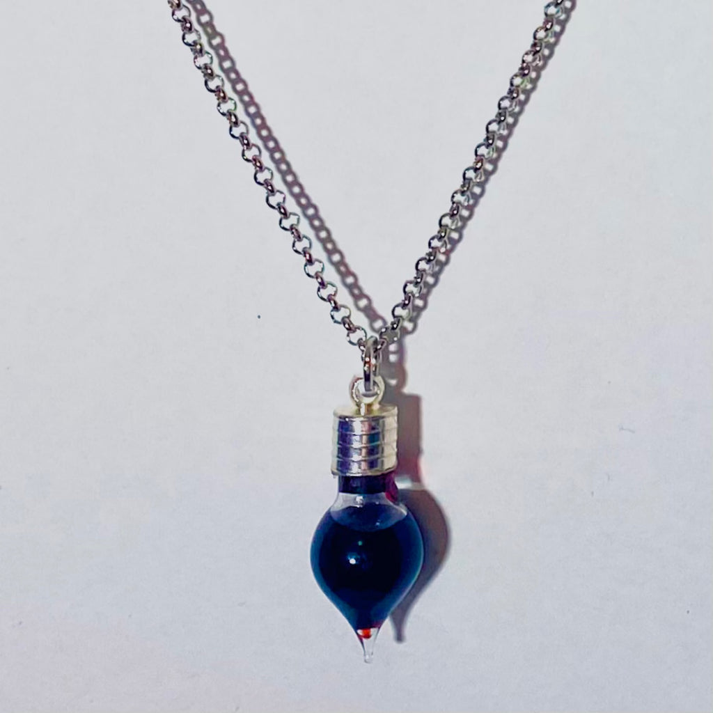 Sanguine Lust Blood Vial Necklace