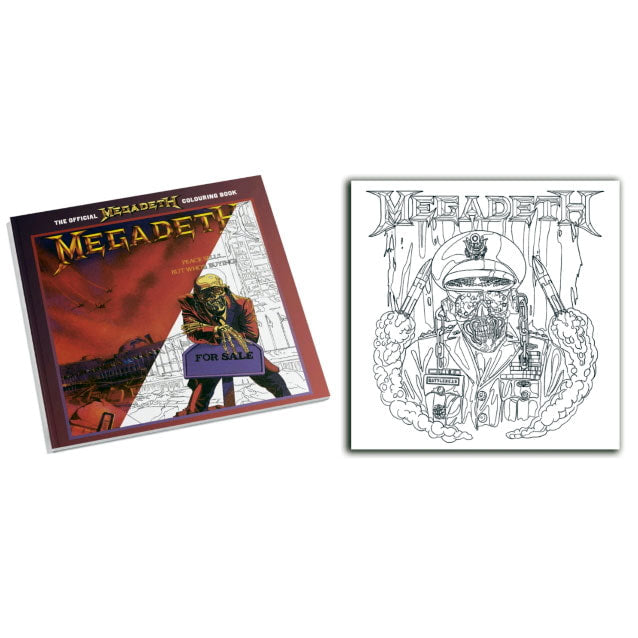 MEGADETH Colouring Book
